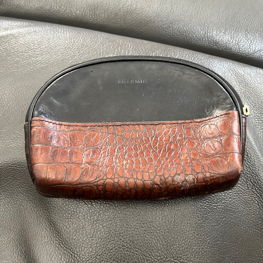 Brahmin makeup bag also have listed purse and wallet to match